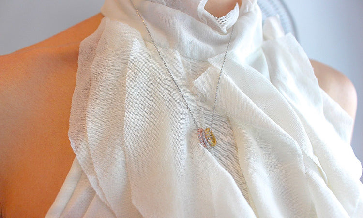 Tri Colour Necklace ♡