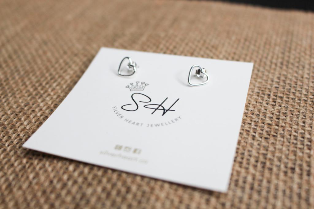 Silver Heart Earring ♡