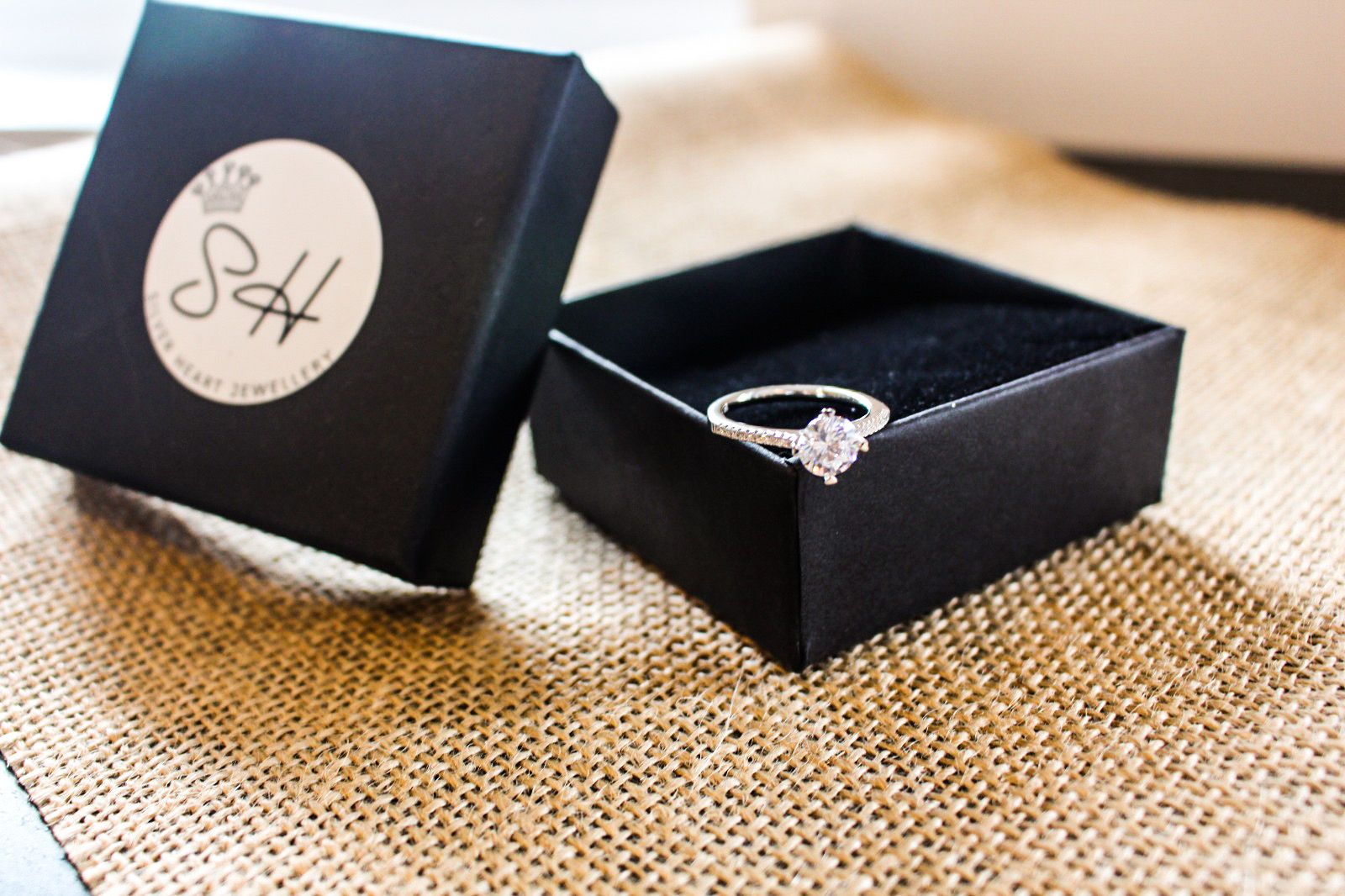 Stone Round Ring ♡